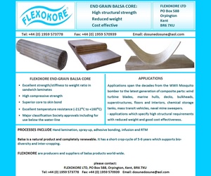 www.flexokore.co.uk - Balsa Materials