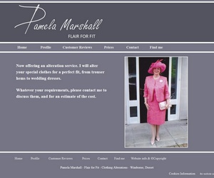 www.pamelamarshall.co.uk - Clothing Alterations