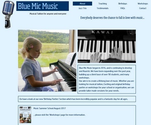 www.bluemicmusic.co.uk - Music Services
