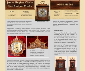 www.jameshughesclocks.com - Antique Clocks